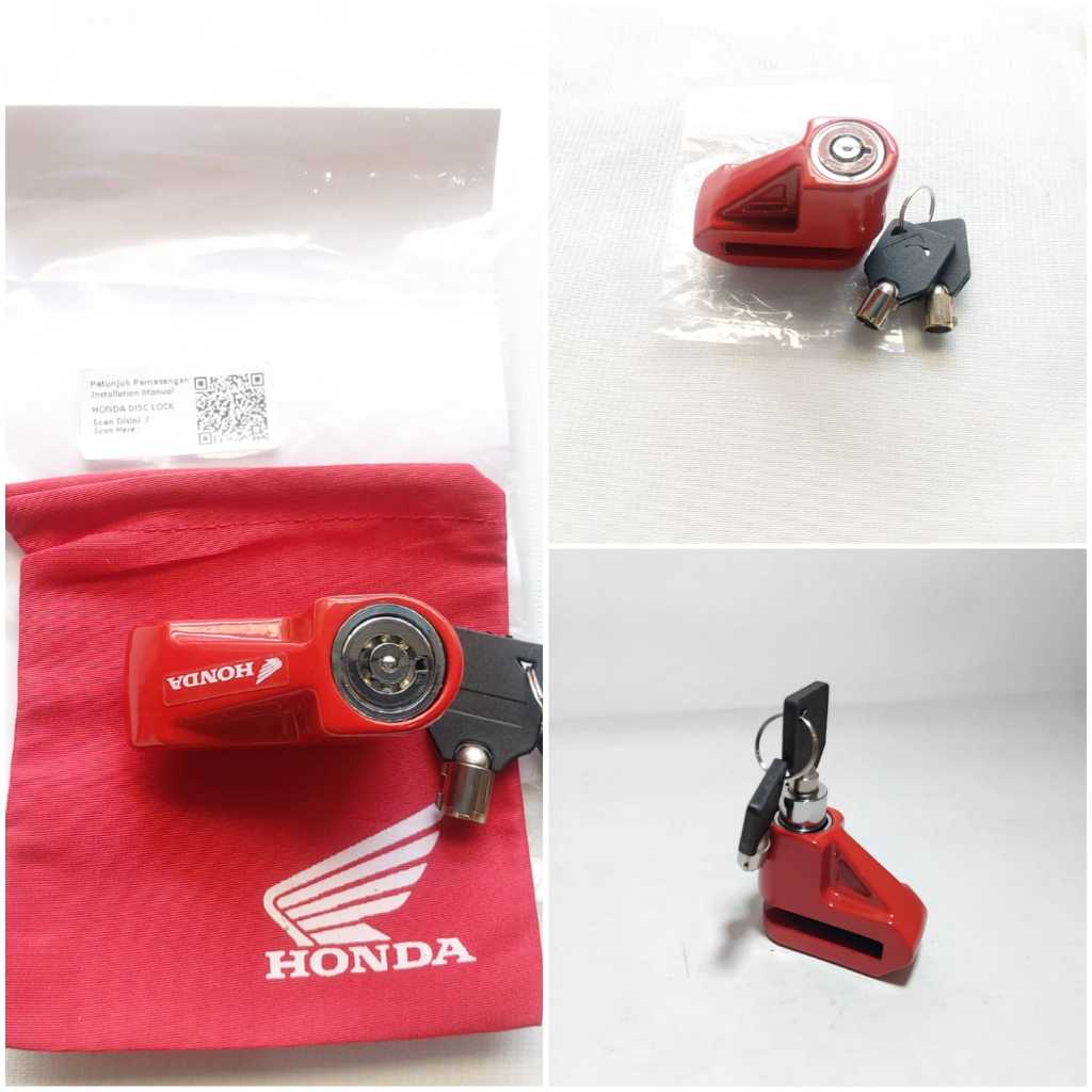Kunci Gembok Cakram Motor Honda