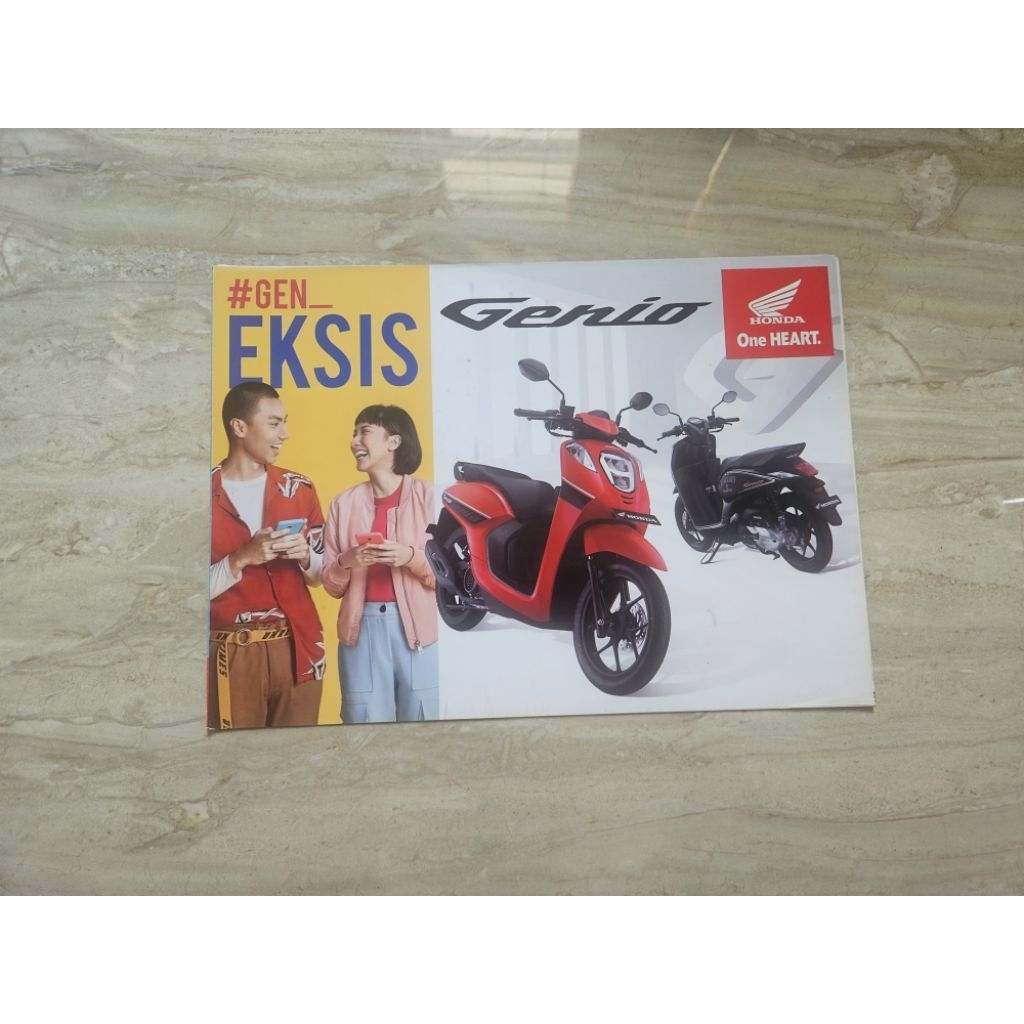 brosur katalog motor honda genio 2019 leaflet