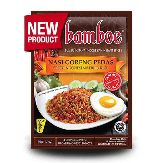 

BAMBOE BUMBU NASI GORENG PEDAS 40GR 8992735249743