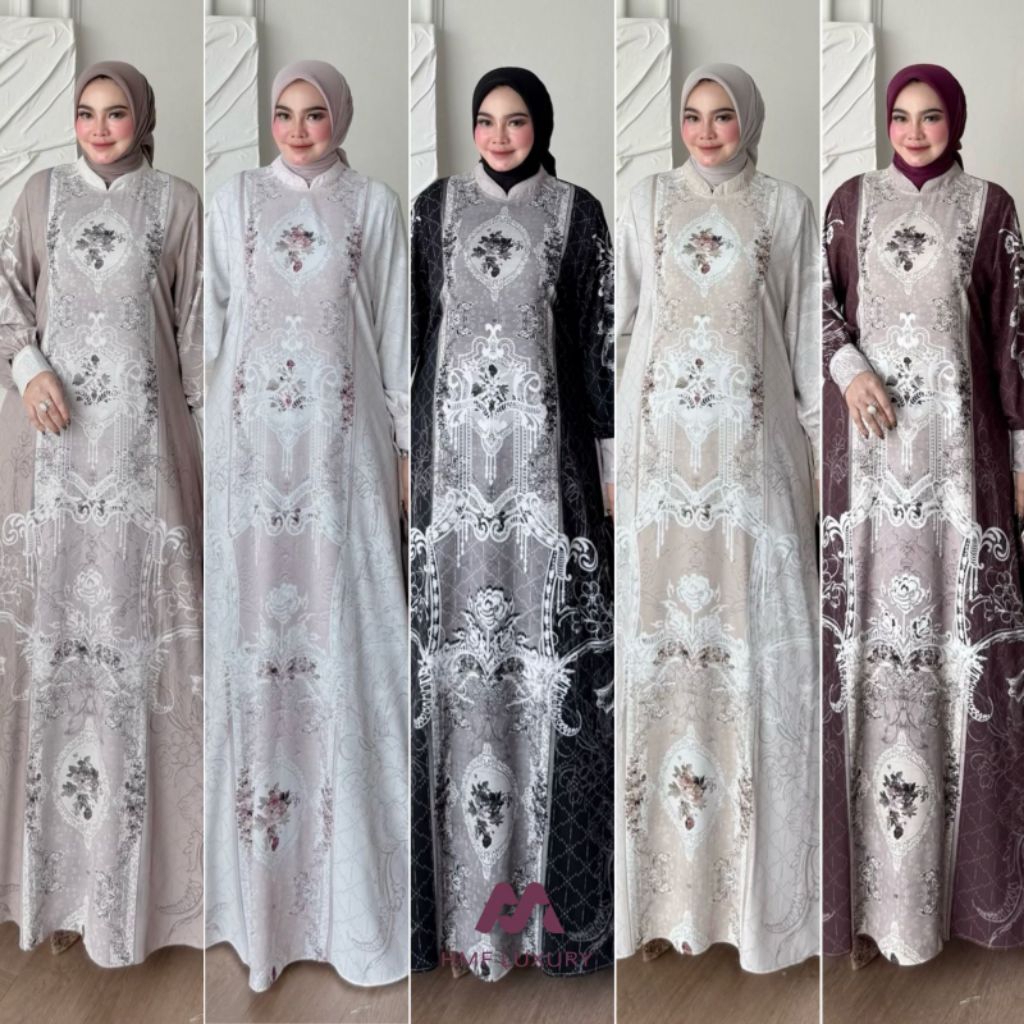 LuxuryFashion READY GAMIS DRESS WANITA NASHIMA BY HMF LUXURY BEST SELLER