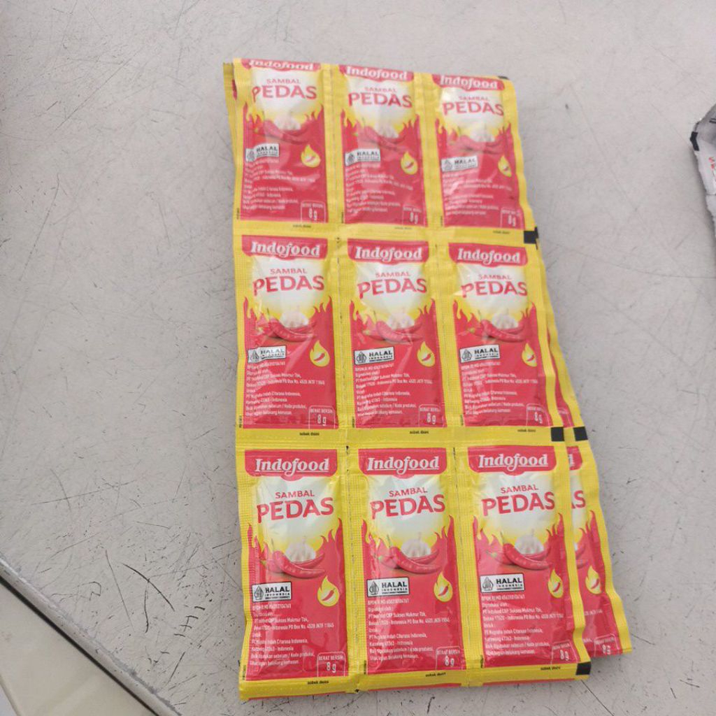 

saus sambal pedas indofood