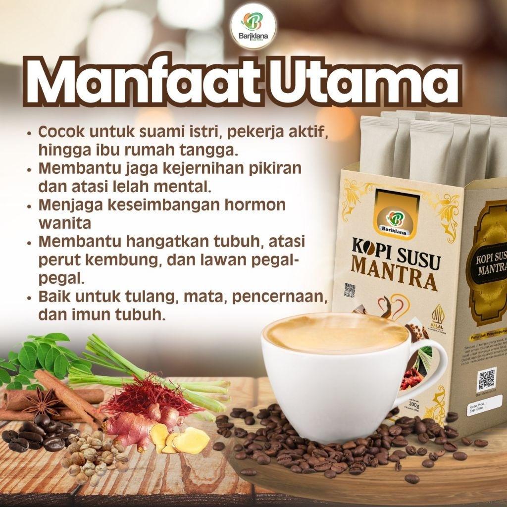 

KOPI SUSU MANTRA || BARIKLANA || ENAK DAN BERKHASIAT