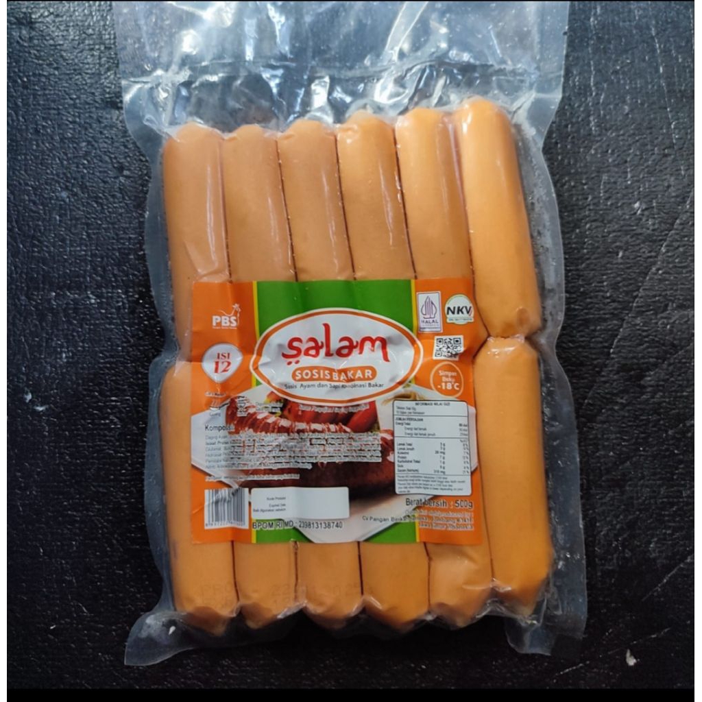 

SOSIS SALAM SOSIS MISTER MAX ISI 12 PCS TORADUO NGEJOSS sosis bakar sapi kamil 500g