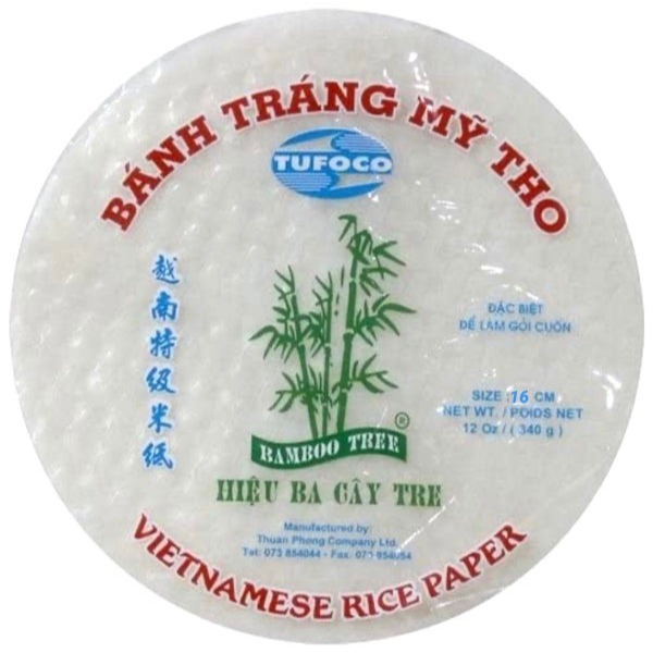 

[oddsolshop] pekanbaru/Banh Trang My Tho Rice Paper 16CM 340GR / Vietnamese / Bamboo Tree