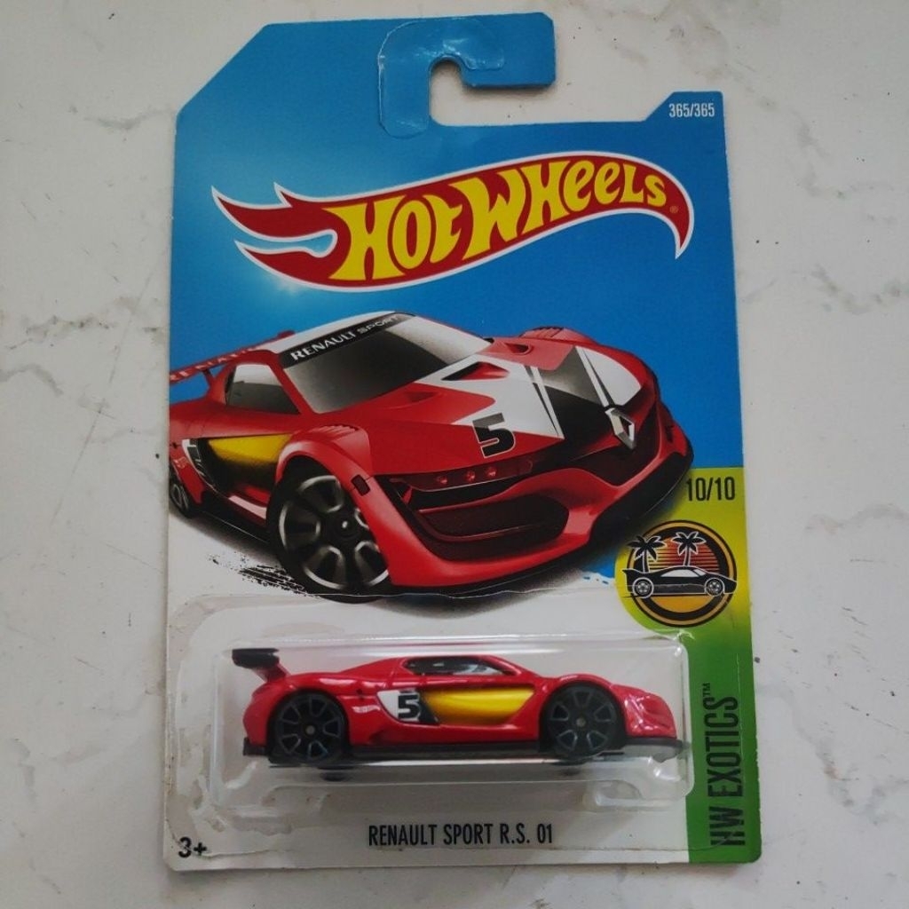 Hotwheels Hw Exotics Renault Sport RS 01 Merah