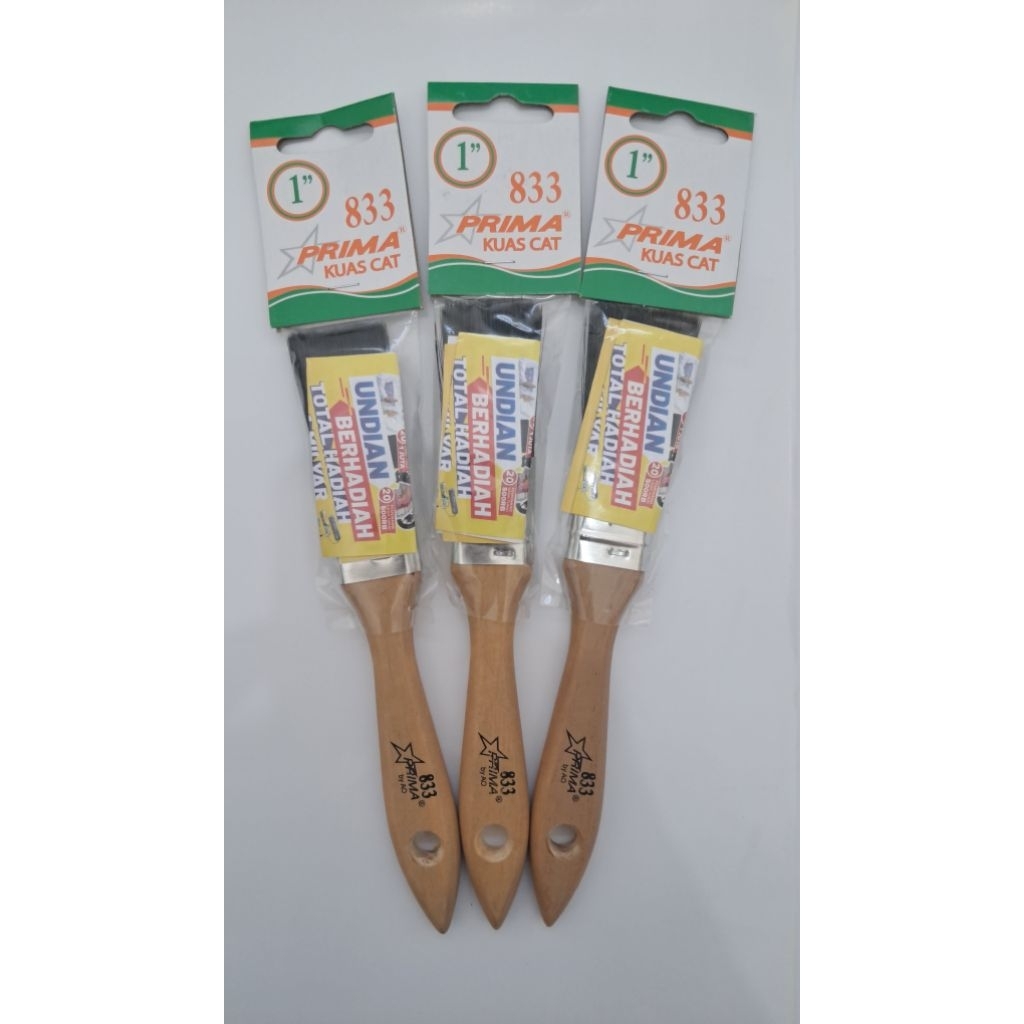 

Kuas Prima 388 Bulu Hitam Ukuran 1" Inch