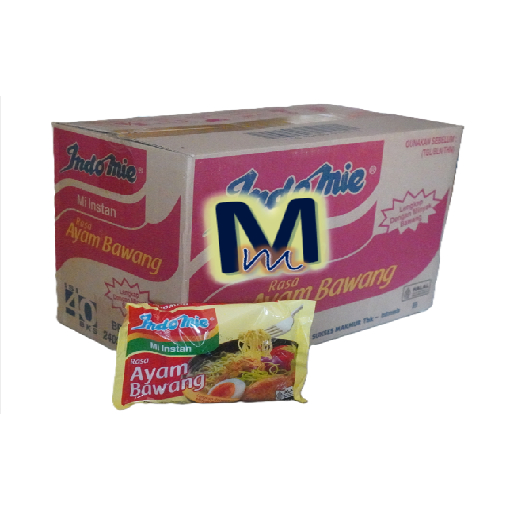 

Indomie Kuah Rasa Ayam Bawang Kemasan Dus Isi 40 Bungkus