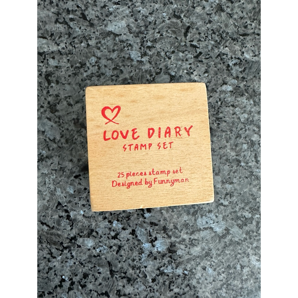

stamp love diary