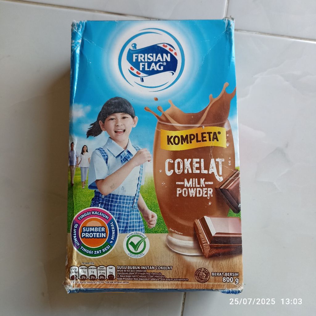 Frisian Flag Kompleta Coklat 800gr