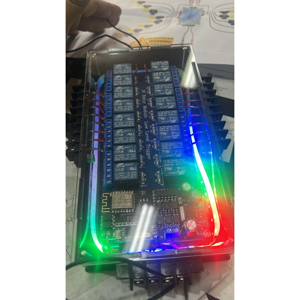 Modul Matrix 16 Channel Mini Laser D2 Biled - Modul LED Matrix 16 CH Mini Laser D2 Biled