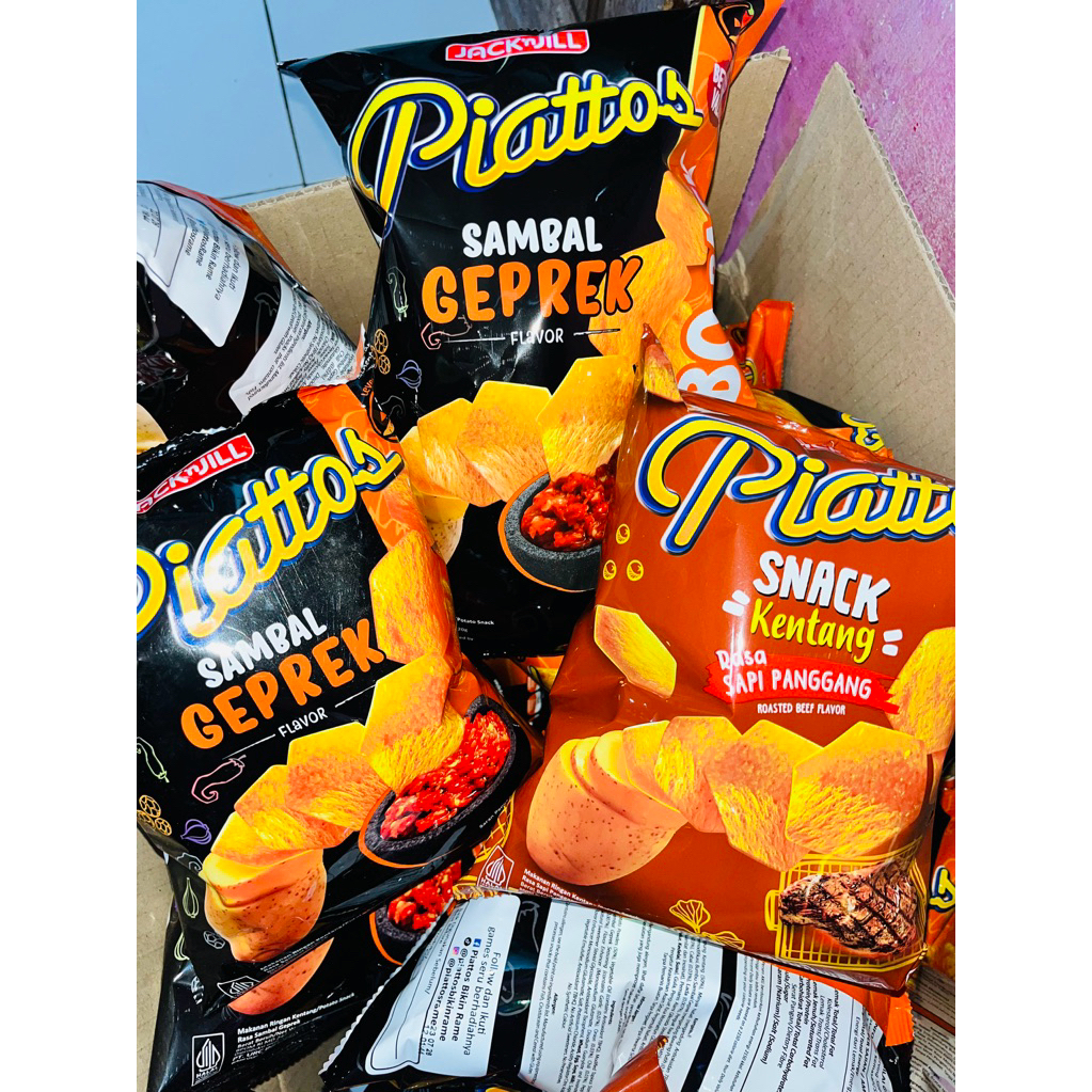 

JACK N JILL PIATTOS Snack Kentang 68gr/120gr