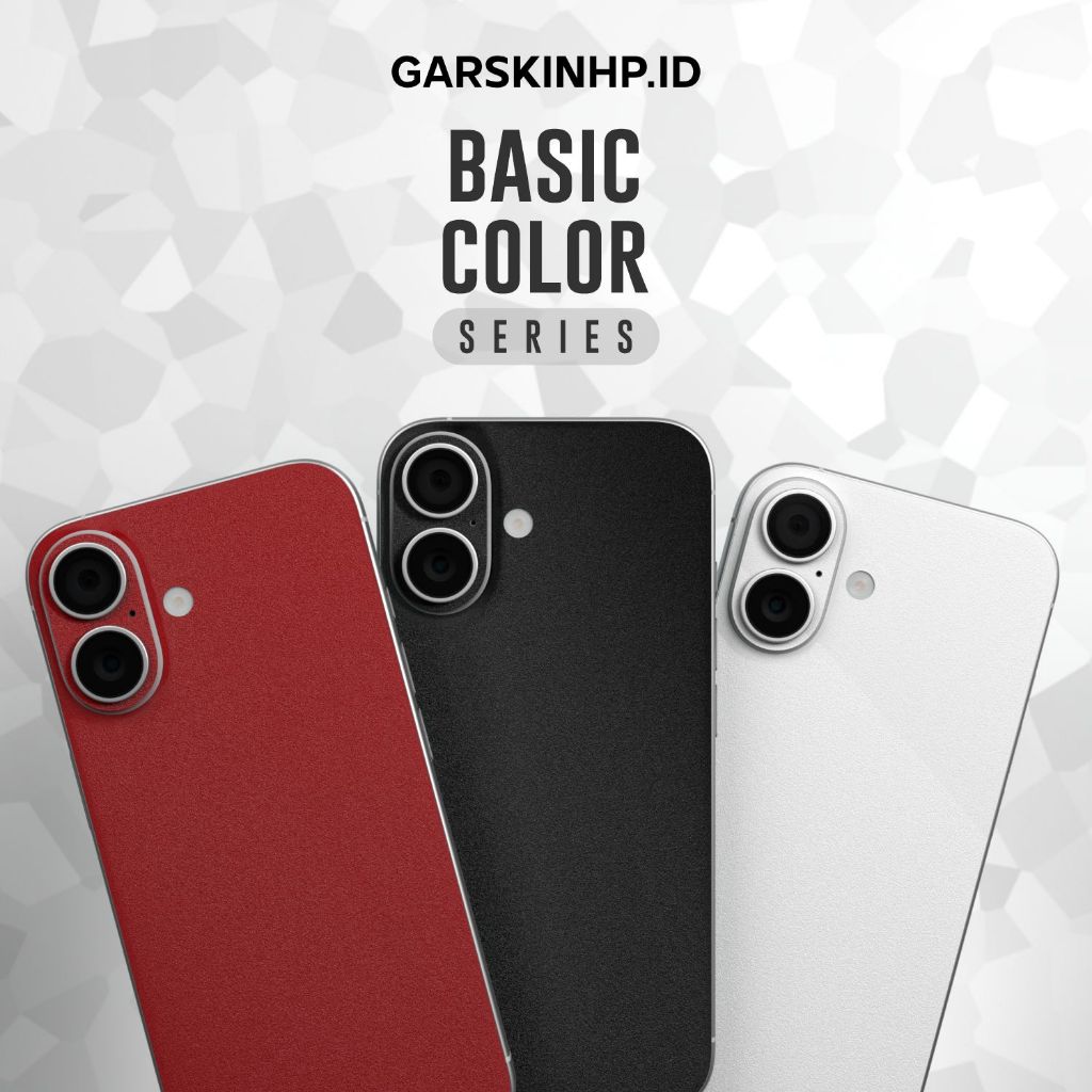 Skin HP Custom | Garskin HP | Semua Tipe - Color Series Glitter
