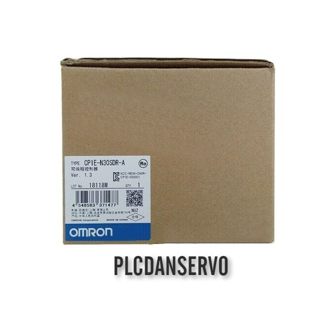 Omron PLC CP1E-N30SDR-A 18 Input 12 Output - CP1E-N30SDR-A