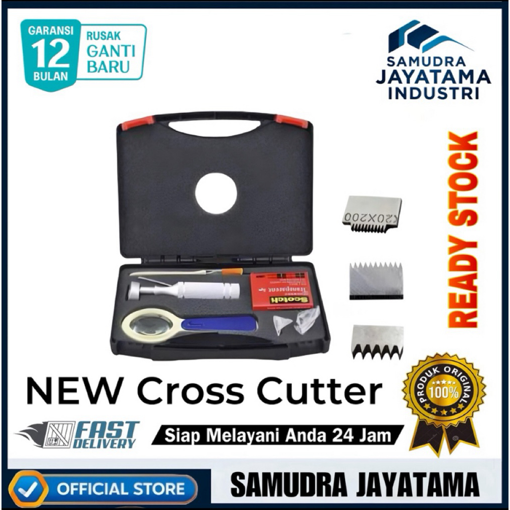 

NEW Cross Cutter Adhesion Tester Cross Cut Tester Kit including blades Original