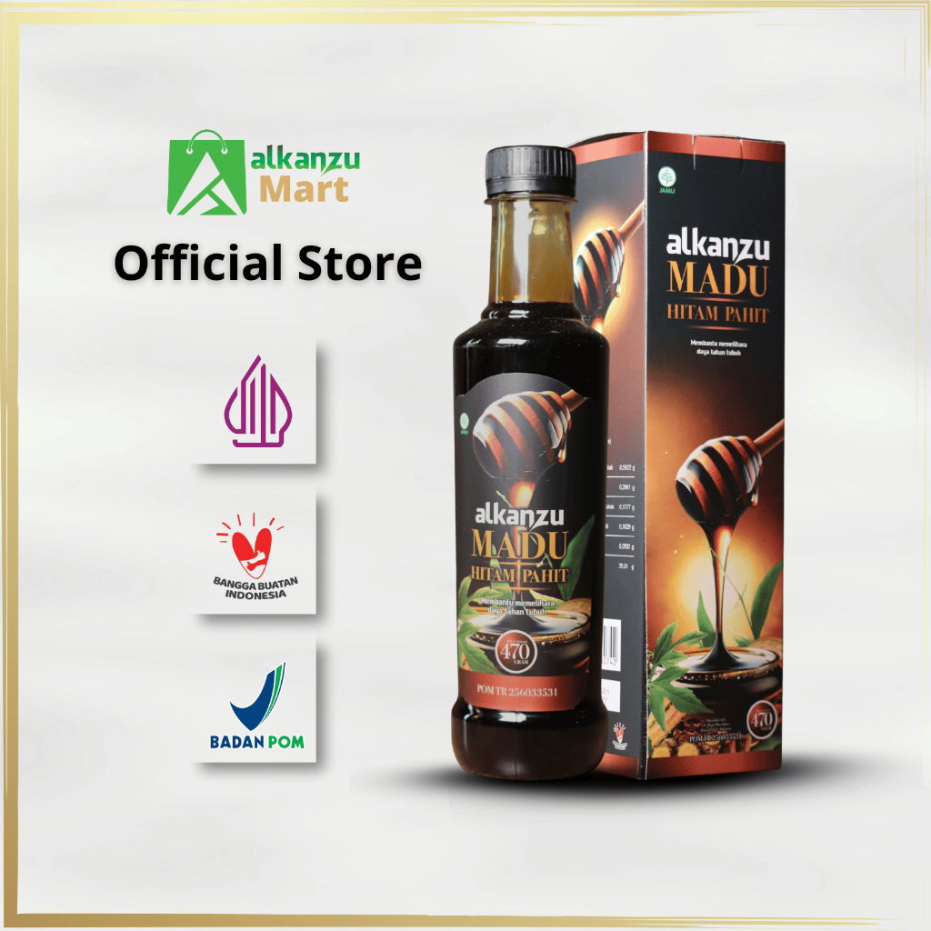 

Madu hitam | Madu hitam pahit | Madu pahit alkanzu 470 gram