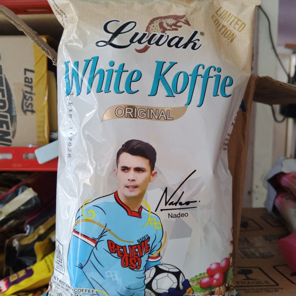 

Luwak white koffie original bag 9*20gr