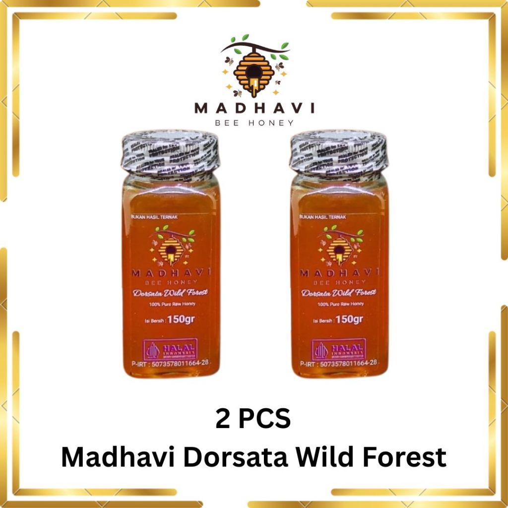 

MADHAVI Bee Dorsata Wild Forest 325mg - 2 Pcs