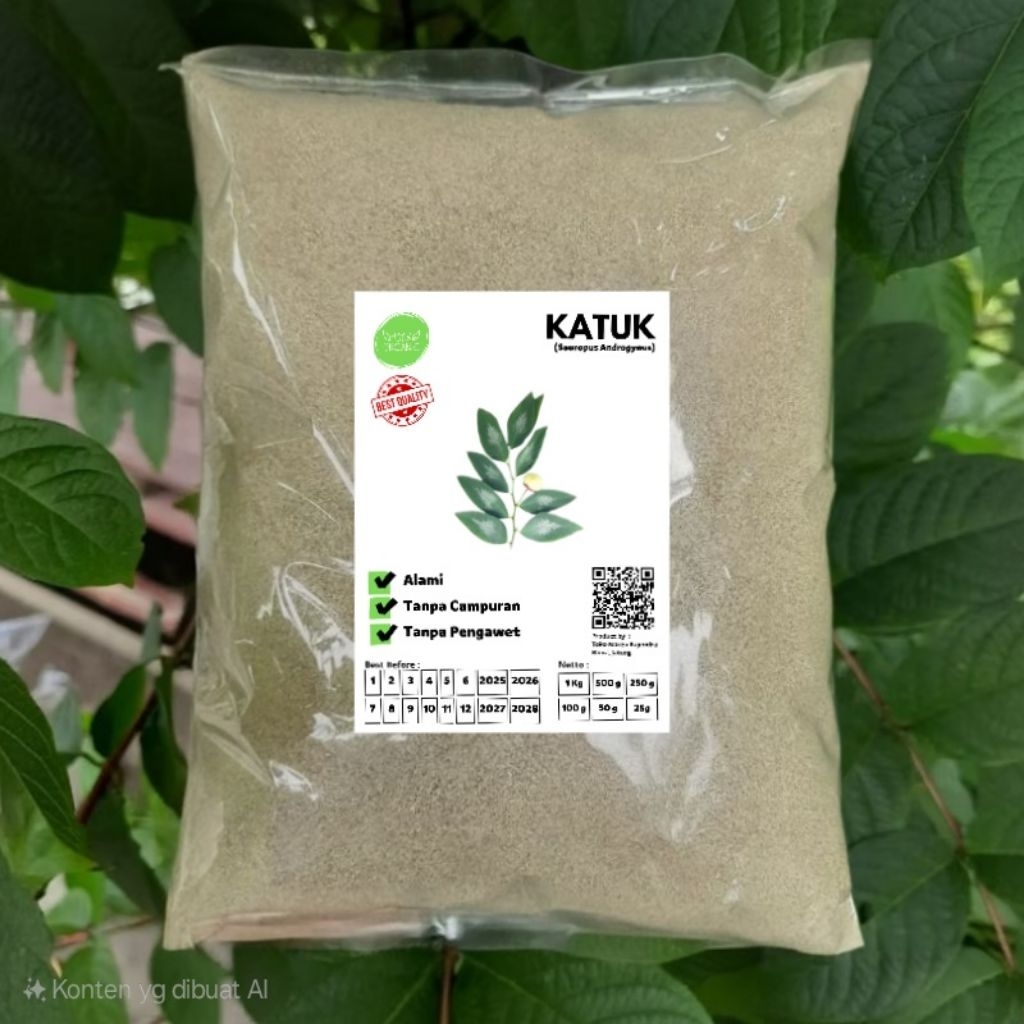 

Bubuk Serbuk Daun Katuk 500 Gram