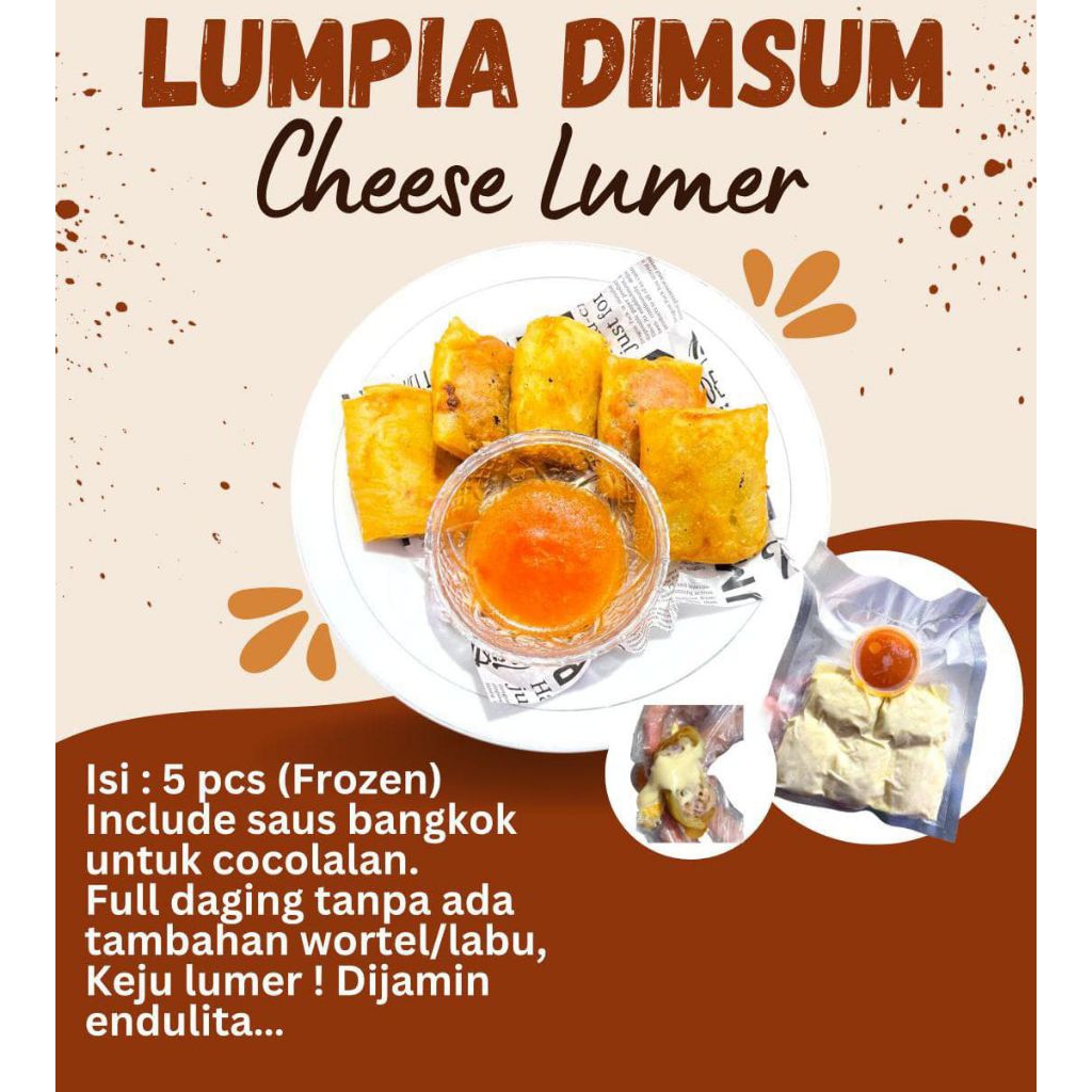 

lumpiah dimsum cheese lumer