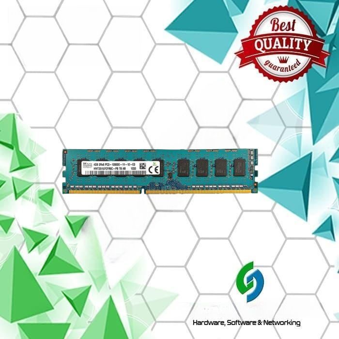 Memory Server 4GB 1Rx8 DDR3-1600 PC3L-12800E UDIMM Unbuffered ECC