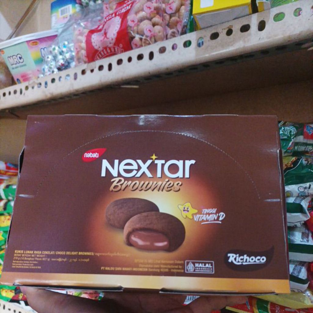 

NEXTAR BROWNIS NASTAR COKLAT 1 BOX (10x27gr)