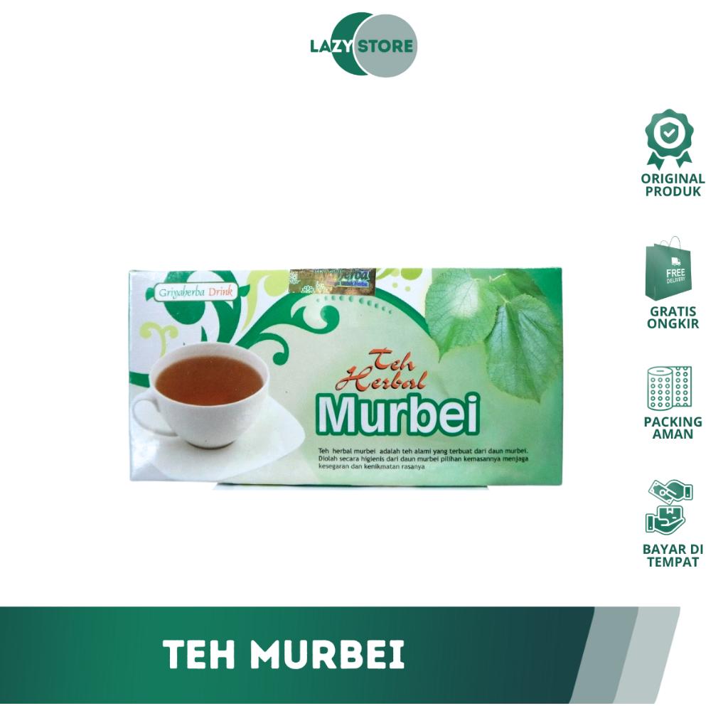 

Teh Murbei untuk melancarkan buang air kecil dan menurunkan tensi Teh murbei Griya Herba alami