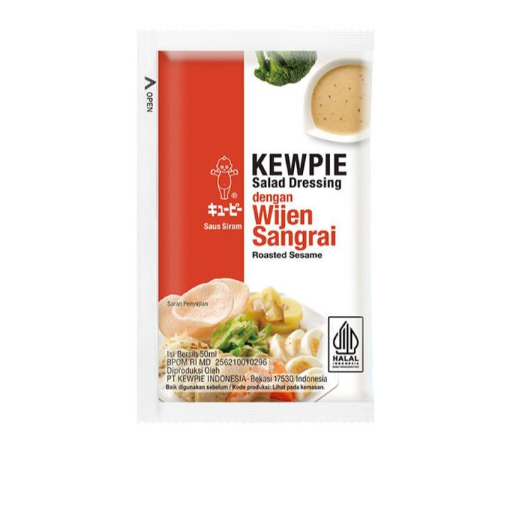 

Kewpie Salad Dressing Wijen Sangrai Sachet 50 ml
