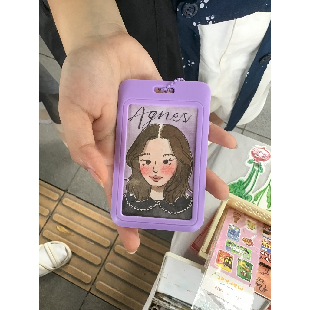 

[CUSTOM] ID Card Illustration | ID Card Illustrasion With Lanyard & Ilustrasi lucu