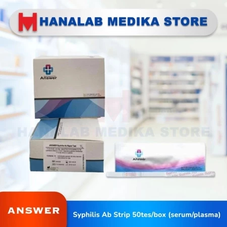ANSWER Syphilis Ab Strip 50tes/box (serum/plasma)