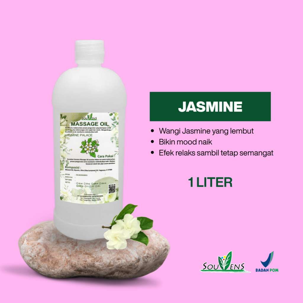 (BPOM) MINYAK PIJAT 1 LITER - Massage Oil 1 Liter