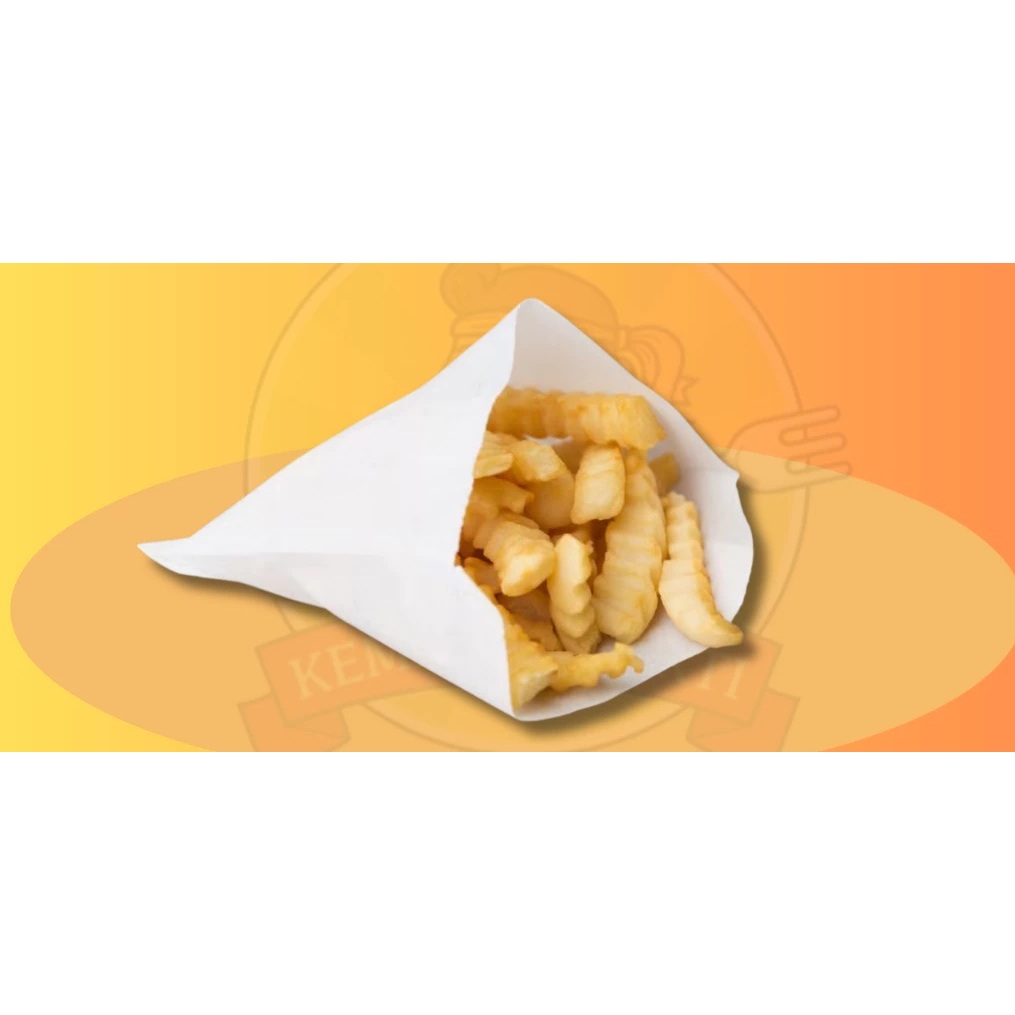 

Kantong Kertas untuk Kentang atau donat (isi 100pcs)