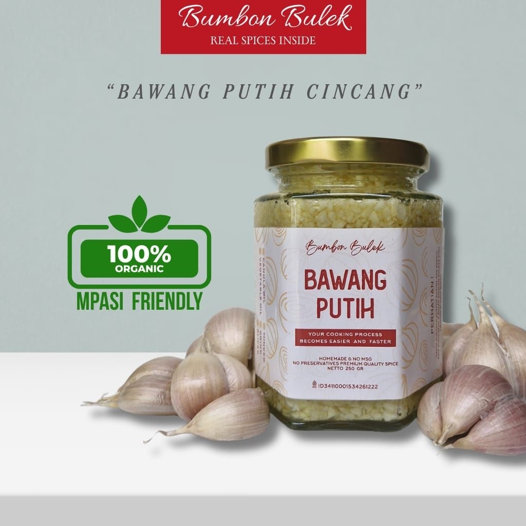 

BACEMAN BAWANG PUTIH CINCANG DALAM MINYAK CANOLA BACEMAN BAWANG MINCED GARIC IN CANOLA OIL NETT 260 GR