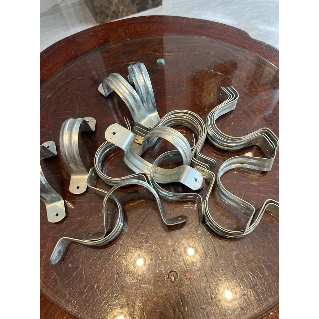 Klem besi plat Pipa 2" inch