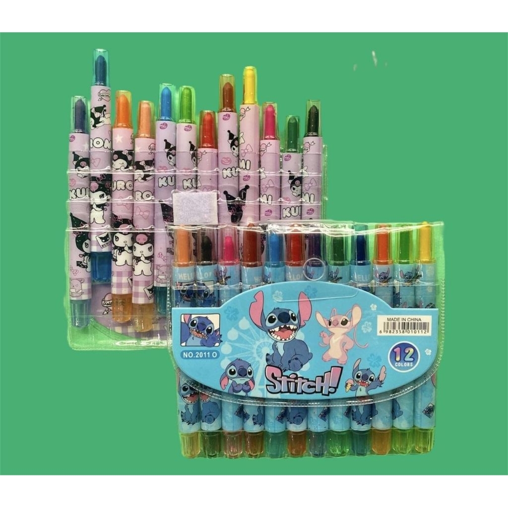 

CRAYON PUTAR 12 WARNA PENDEK 1011