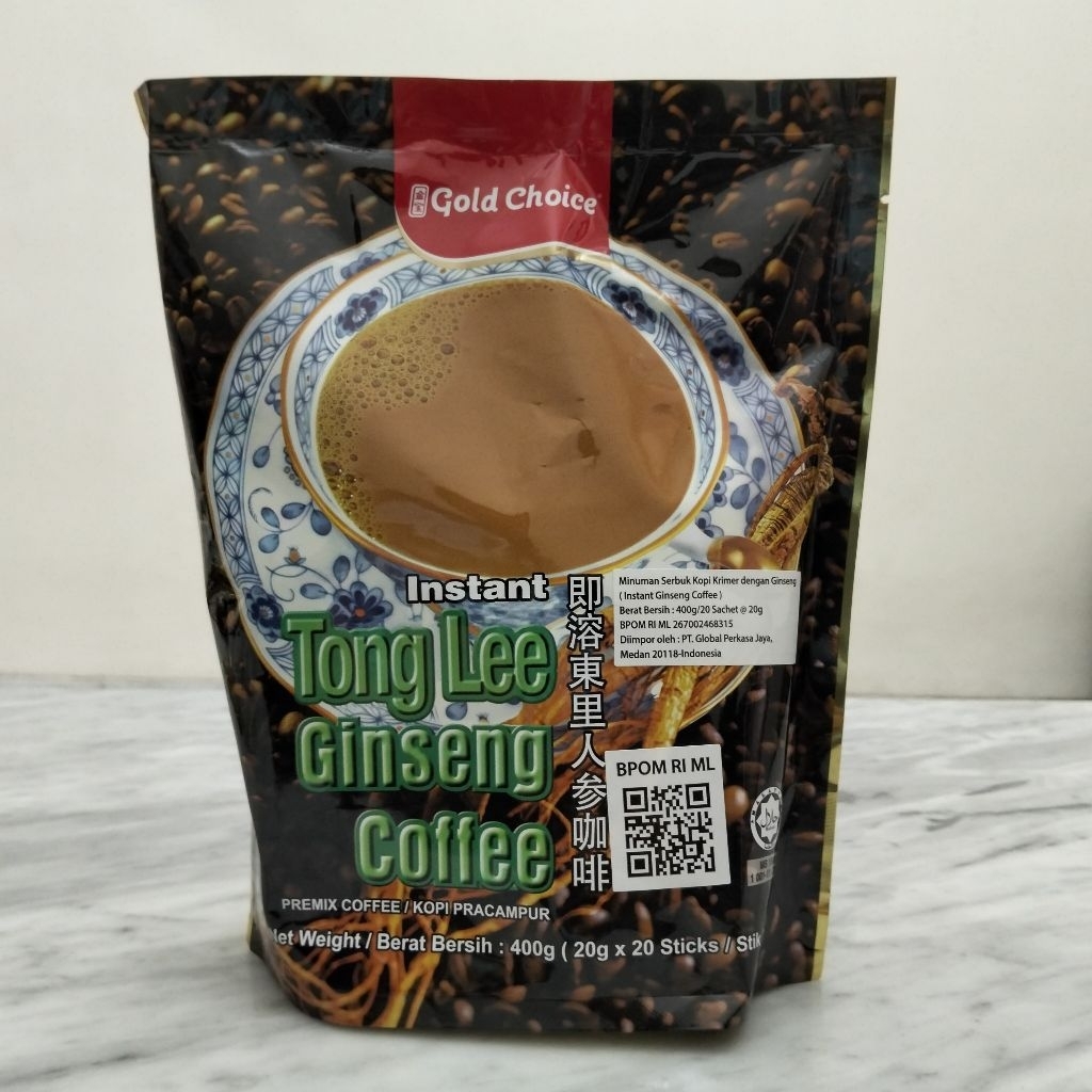 

GOLD CHOICE Tong Lee Ginseng Coffee 400g