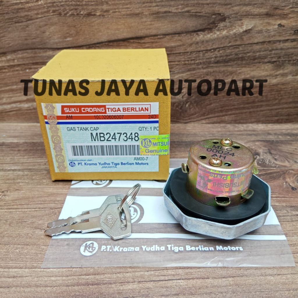 TUTUP TANGKI SOLAR FUEL TANK CUP MITSUBISHI L300 PS120 PS100 ORIGINAL MB247348
