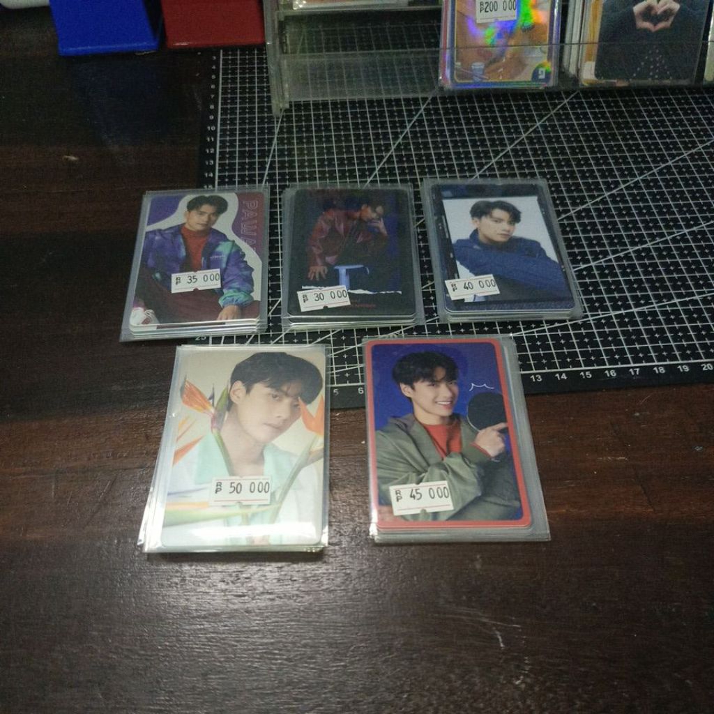 [READY STOCK] GMMTV OFFICIAL PHOTOCARD OHM PAWAT (SUPER COLOR, SHINING, STUNNING, BLOOMING, BTS)