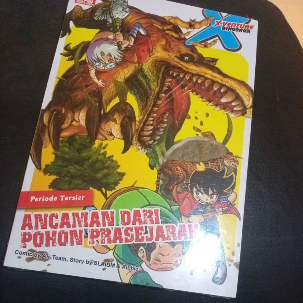 Educomic : X-Venture Dinosaur (ancaman dari pohon prasejarah)