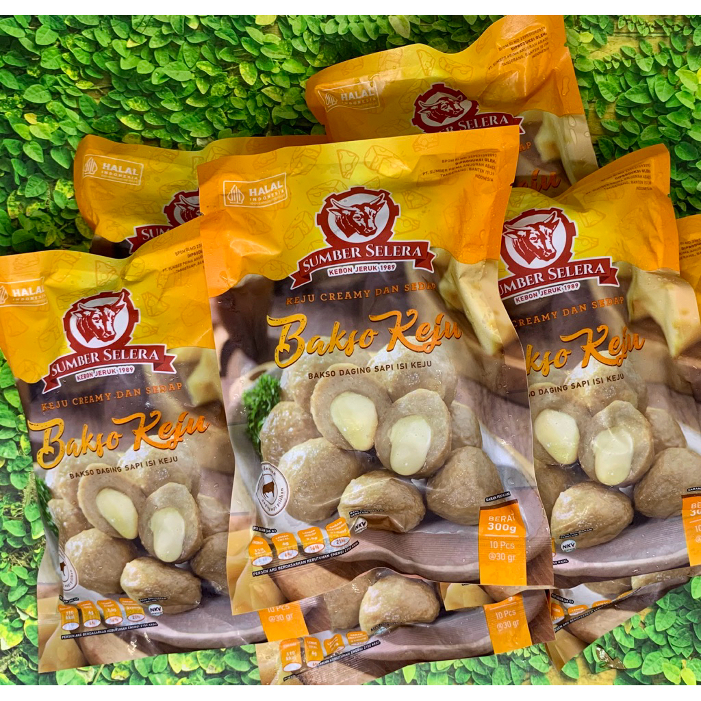 

Bakso Sumber Selera Filling Keju 300 gram
