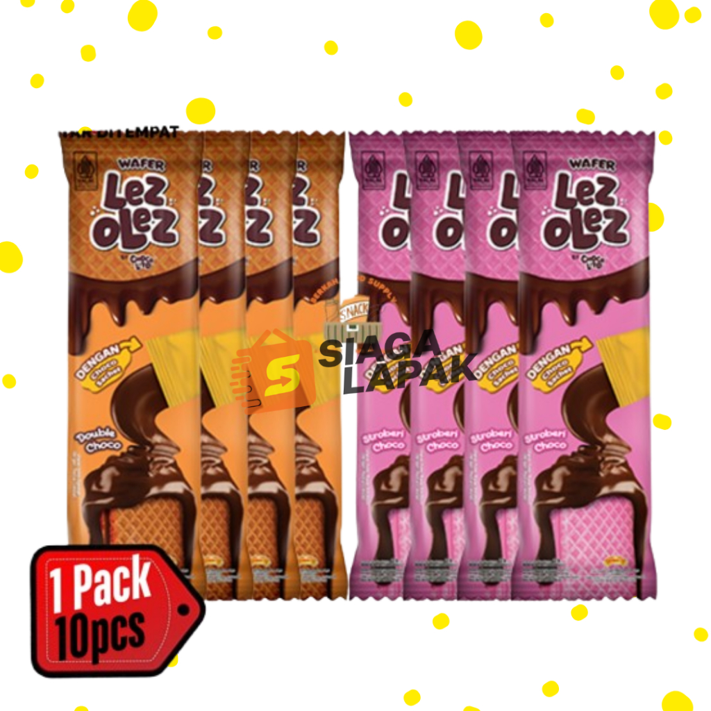 

Lez Olez Wafer by Chocolito 1 PAK ISI 10 PCS Aneka Varian Rasa [BELI BANYAK LEBIH MURAH]