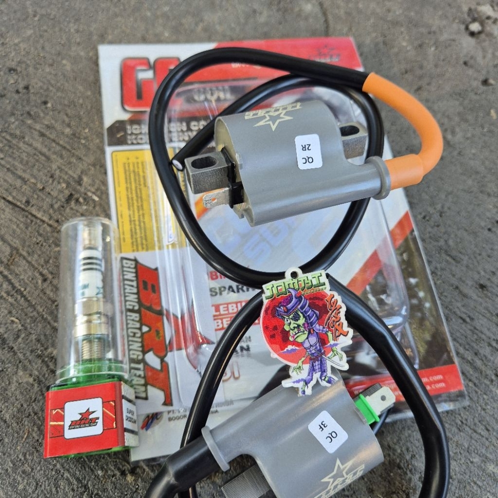 KOIL BRT INJEKSI SUPER KOIL KARBU BRT RACING RACING UNIVERSAL SEMUA MOTOR BINTANG RACING TEAM ORIGIN