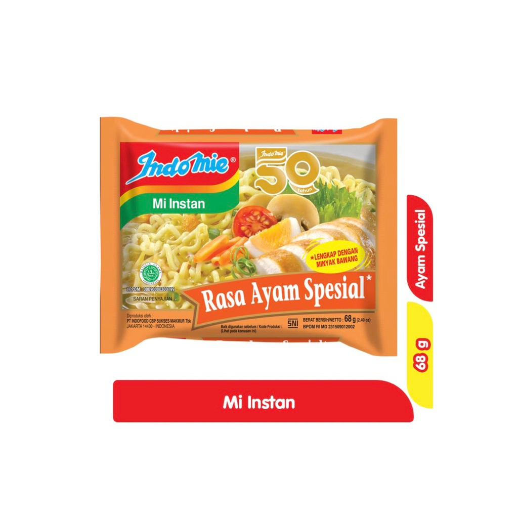 

INDOMIE KUAH INSTAN AYAM SPESIAL 68 gram