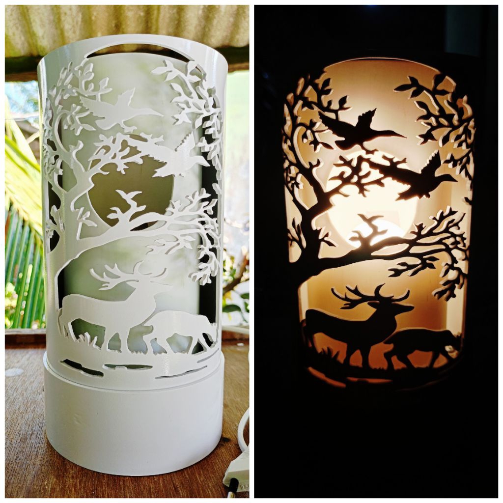 lampu Hias /lampu tidur PVC/paralon