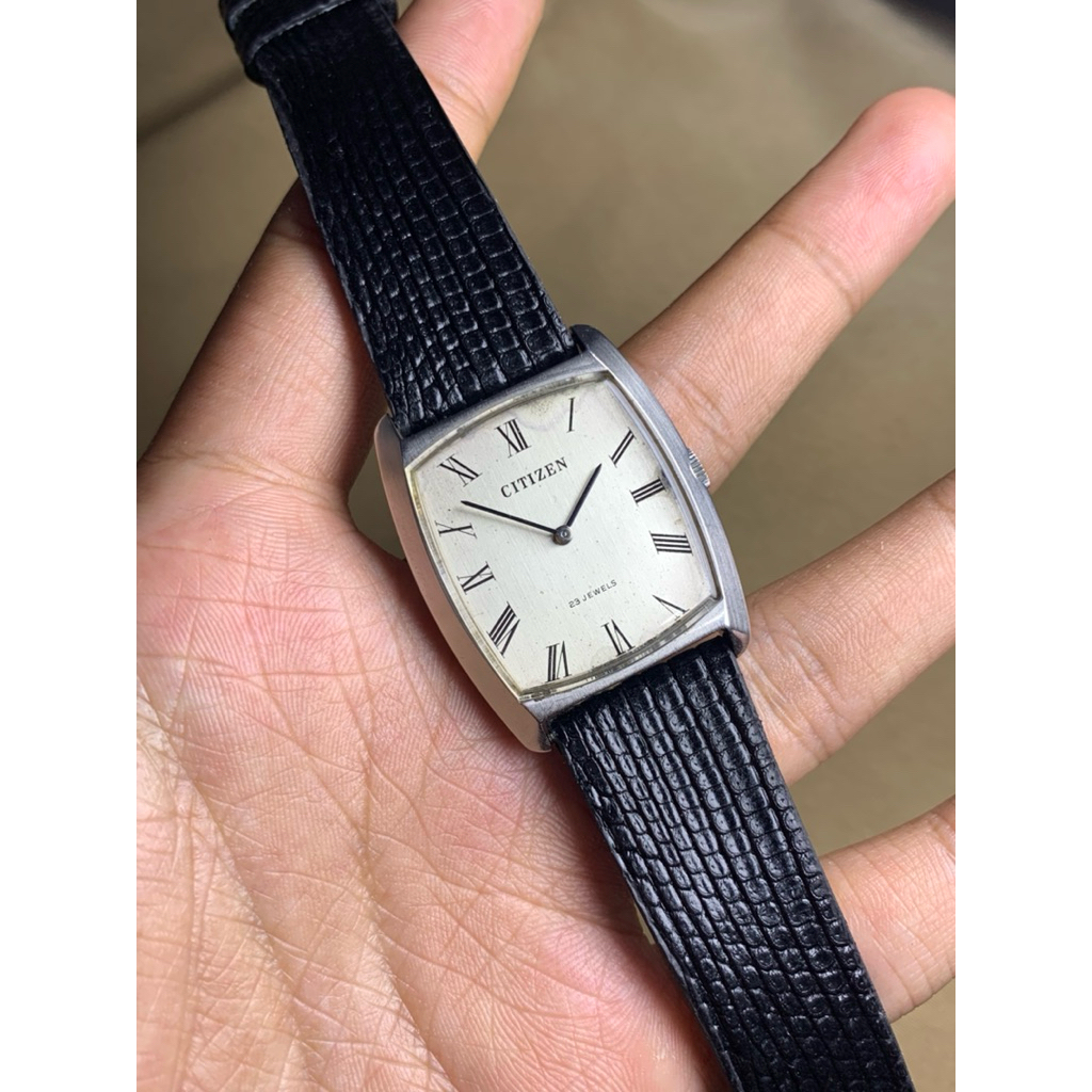 citizen tank roman index manual winding