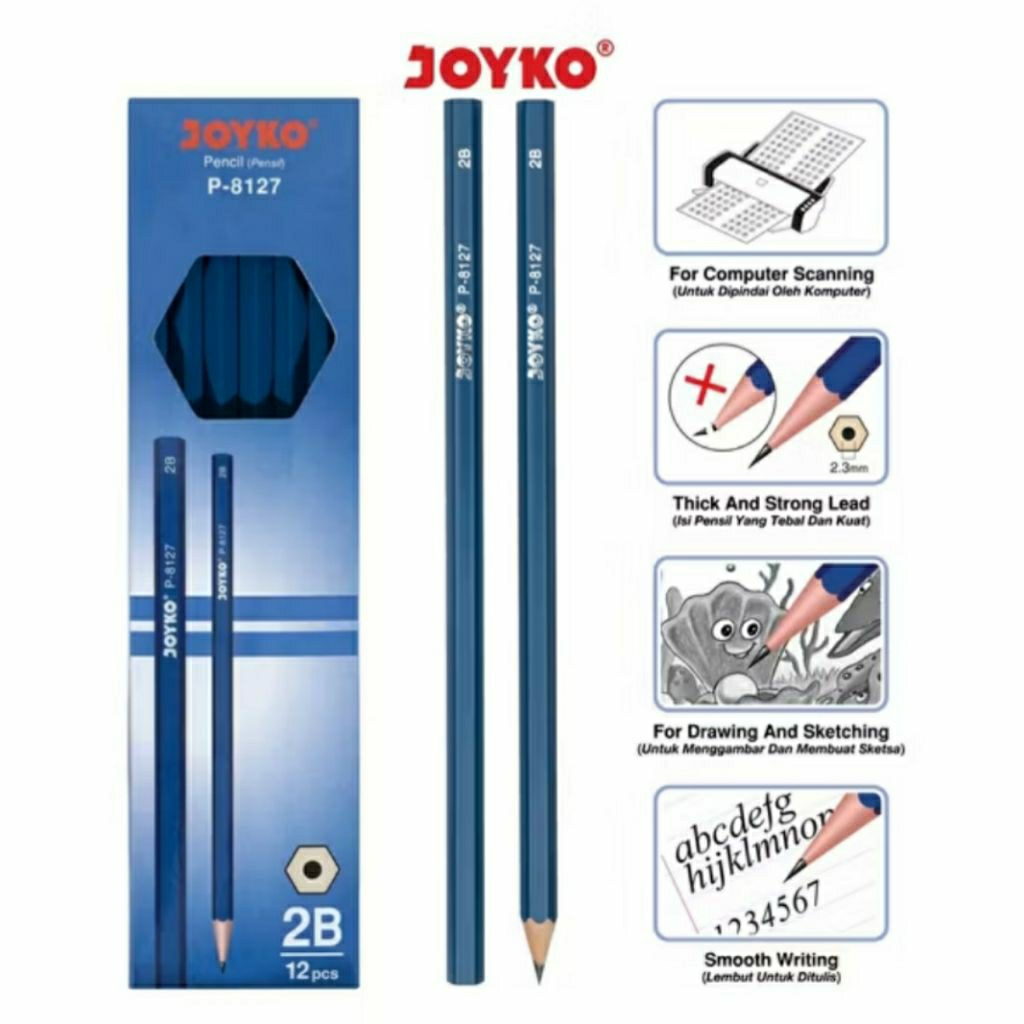 

#KarensMart Pensil JOYKO P-8127