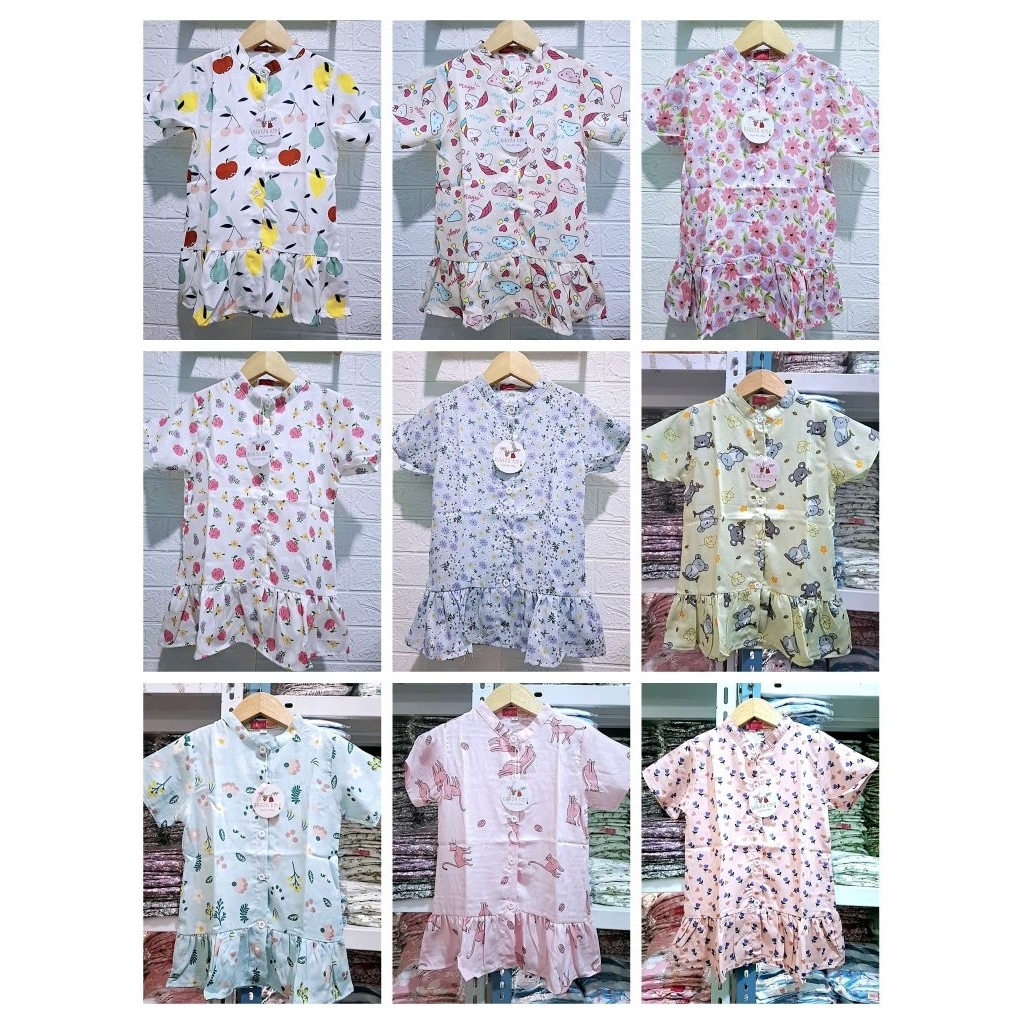 dress anak rayon/dress katun rayon/dress anak