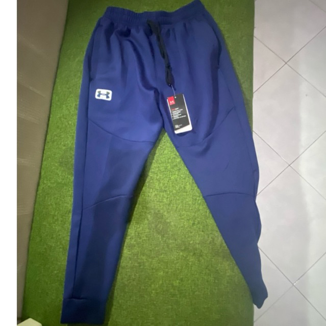 Celana Training Olahraga Stretchy Under Armour Unisex Pria Wanita