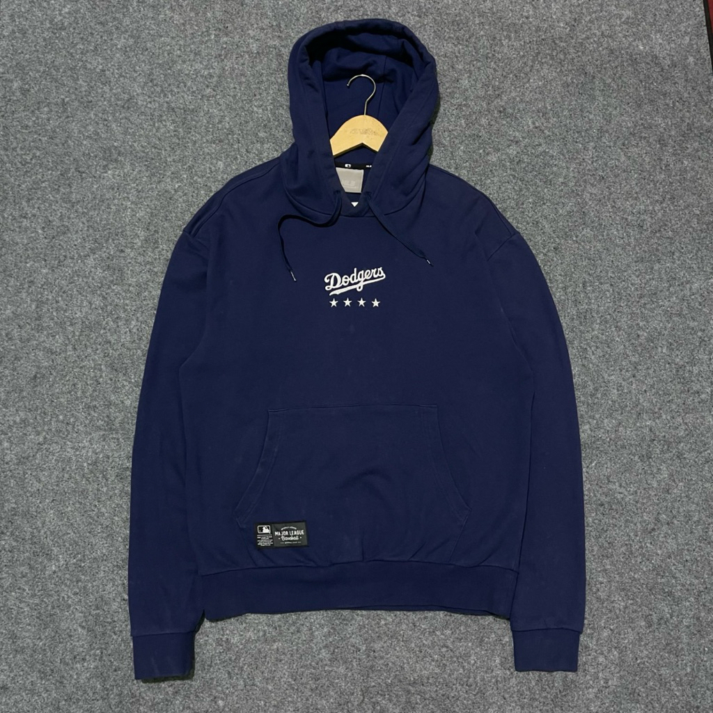 Hoodie MLB dodgers backprint big logo second