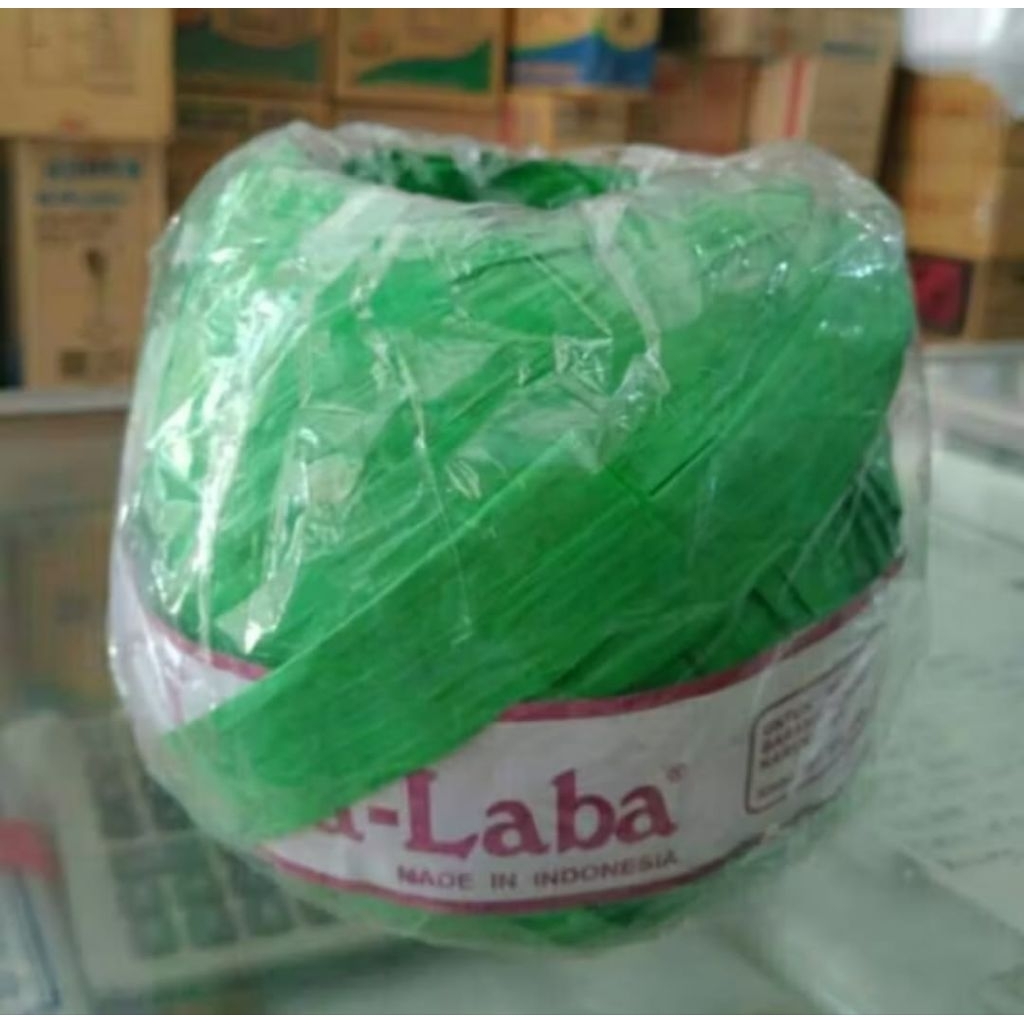 

Tali rafia warna +- 75 gram