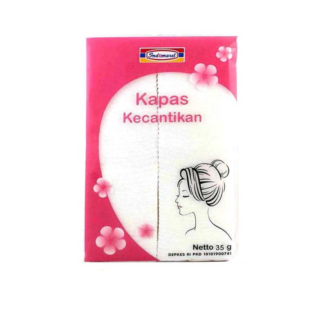 [Belanja 25.000 Baru Bisa Diproses] Indomaret Kapas Kecantikan 35gr